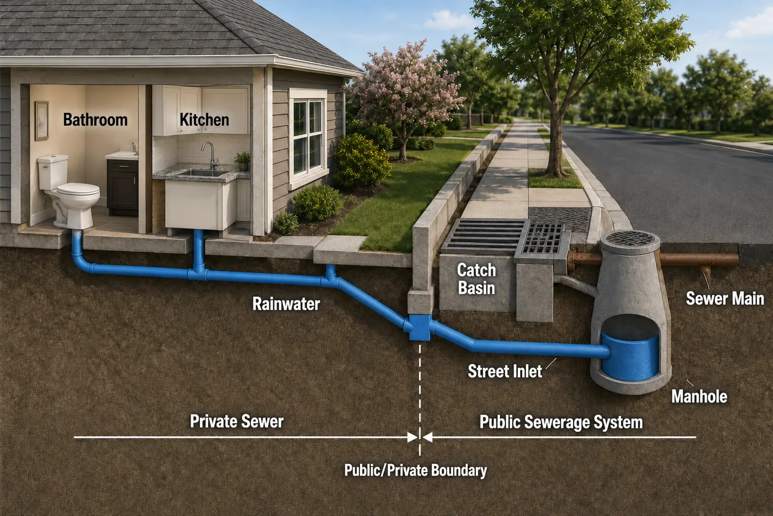 Northern VA Homeowner Sewer Service Line Responsibility